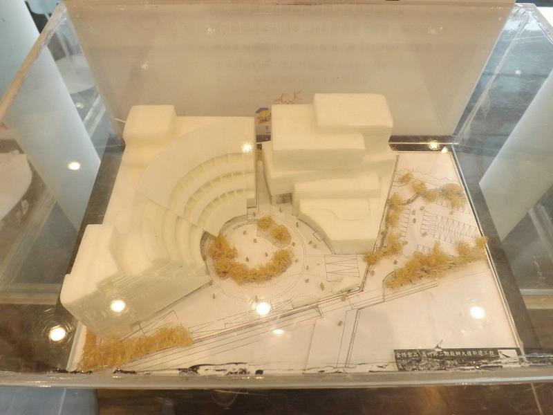 卡司‧蒂菈樂園的建築模型