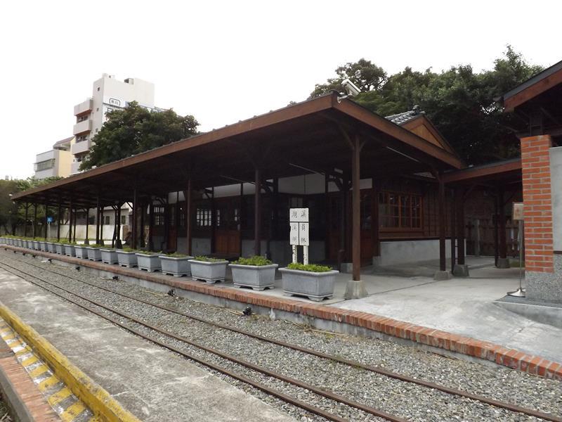 這是彰化員林最古老的火車站