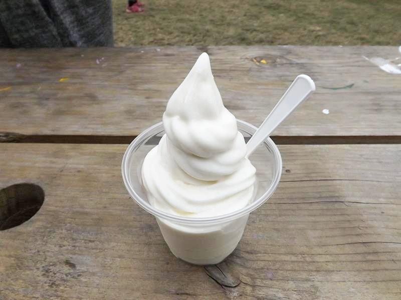 香草銀耳+牛奶霜淇淋