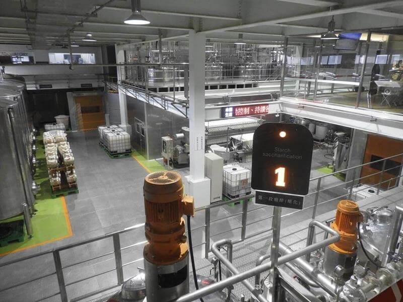 醋的發酵過程工廠區