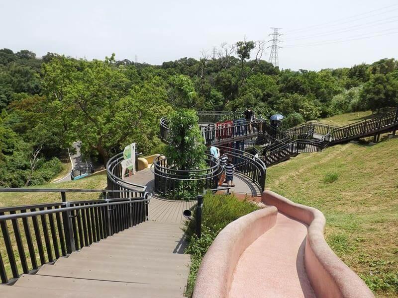 新竹青青草原的溜滑梯