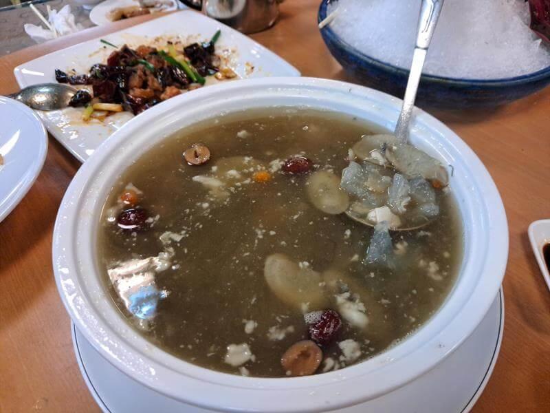 黃金牛蒡鱘骨湯