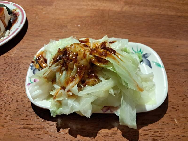 燙高麗菜