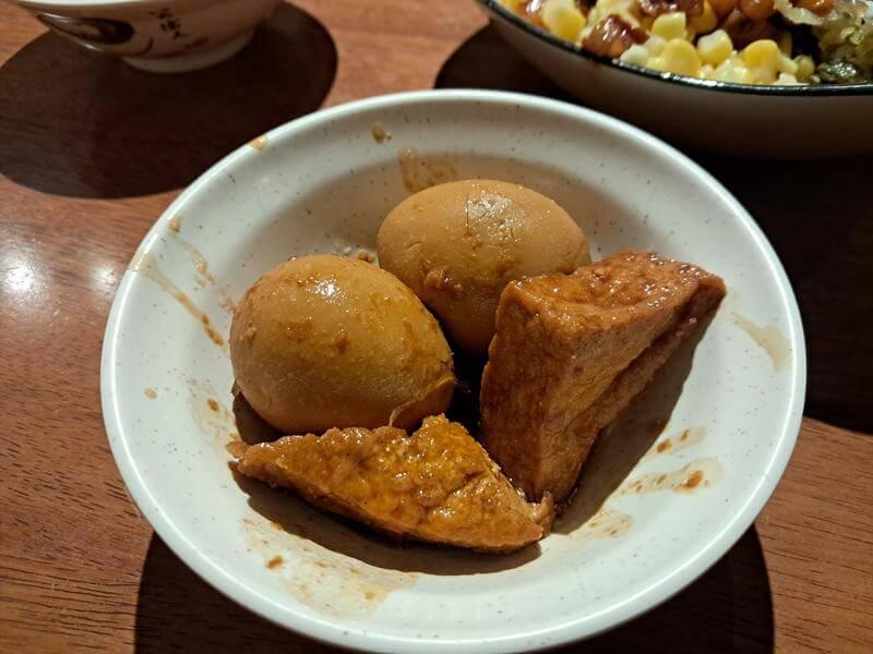 滷蛋、油豆腐