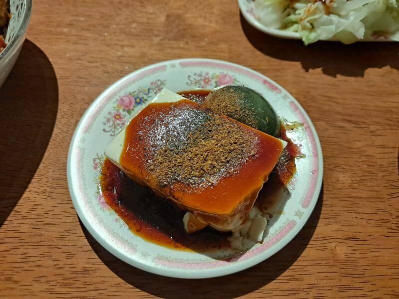 皮蛋豆腐