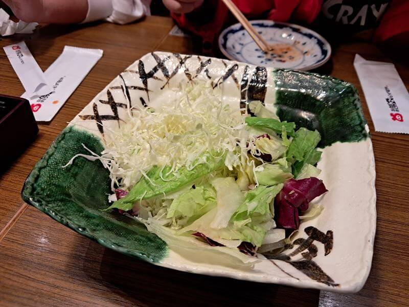 生菜上桌囉！