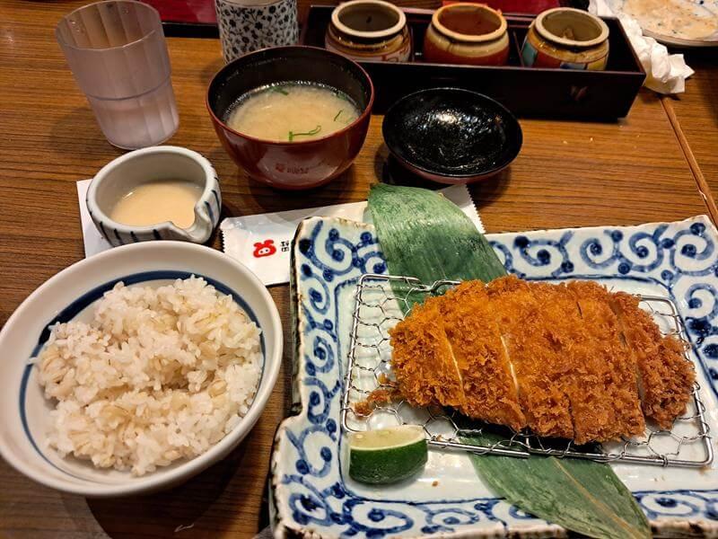起司里肌豬排套餐