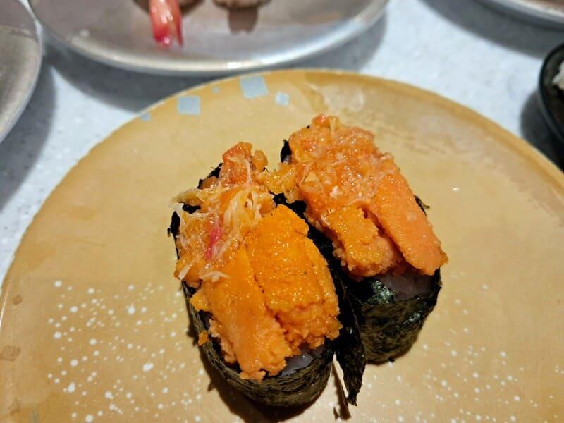 海膽軍艦壽司