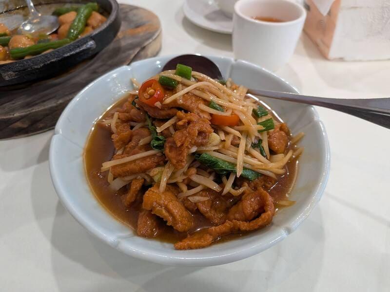 薑絲炒牛肉