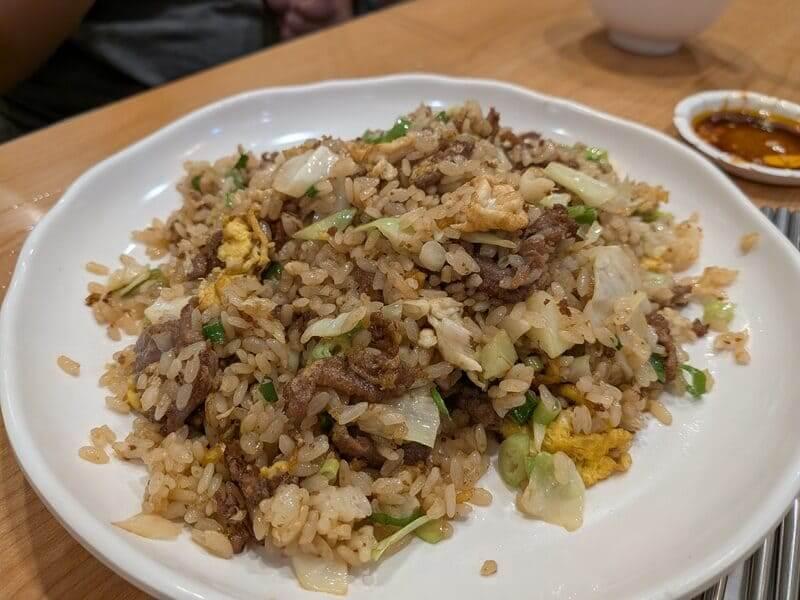 沙茶牛肉炒飯