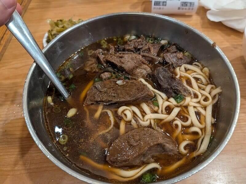 這次同樣有點牛肉麵
